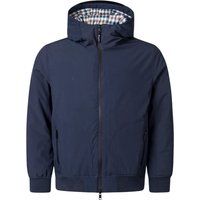Harrington Jacke mit Kapuze und Karofutter