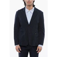 Ungefütterter Einreiher-Freizeitblazer