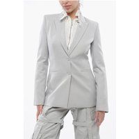 Schmal geschnittener, einreihiger Blazer