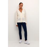 Strickjacke Regular fit white