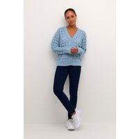 Strickjacke Regular fit blue