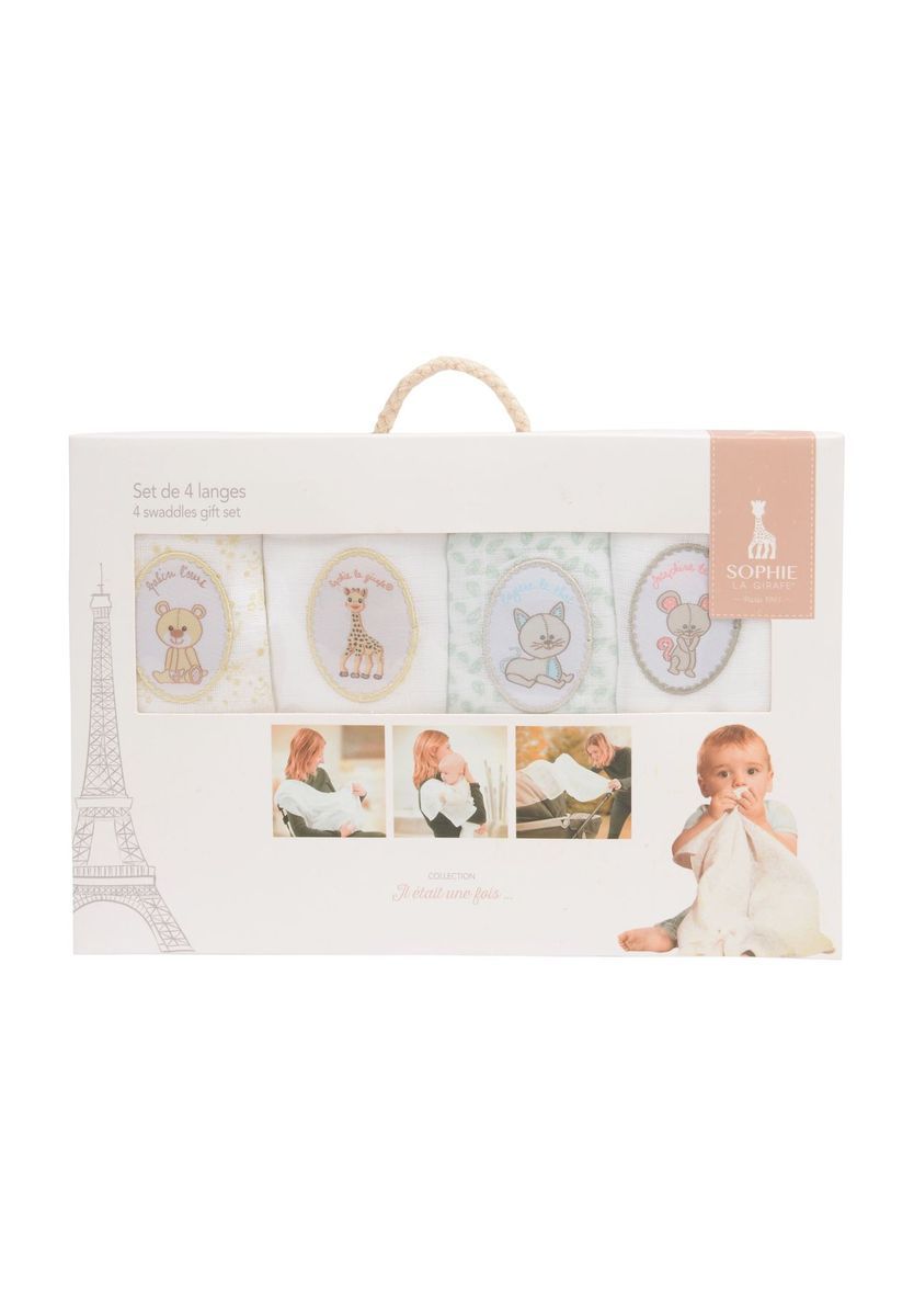 Baby Mulltücher Vier-Stück Set