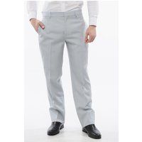 Hellblaue Chinohose aus Wollmischung