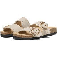 ONLY MAXI 15 Damen Sandalen Aus Polyurethan In Creme