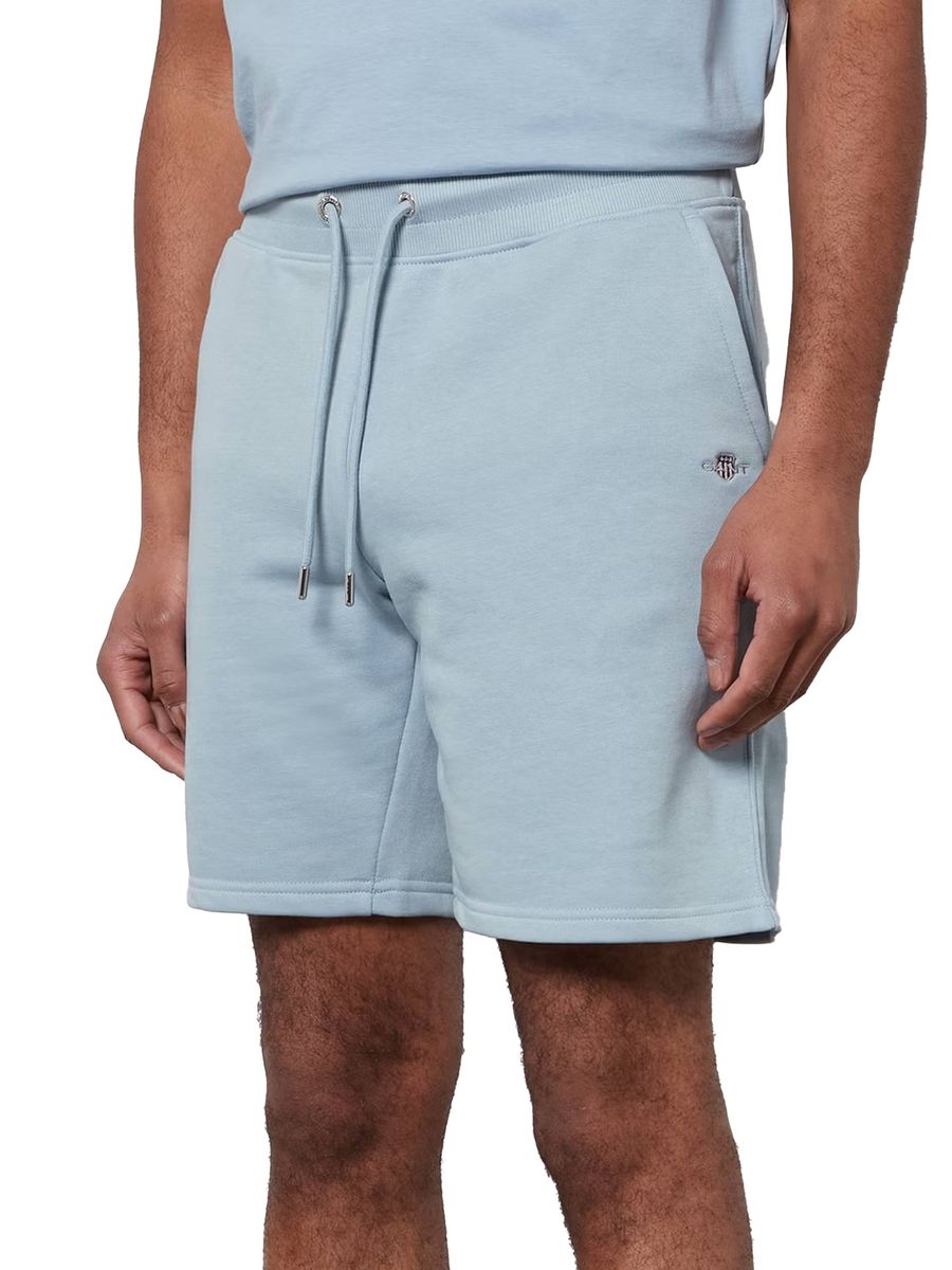 Klassisch geschnittene Sweatshorts aus Baumwollmischung