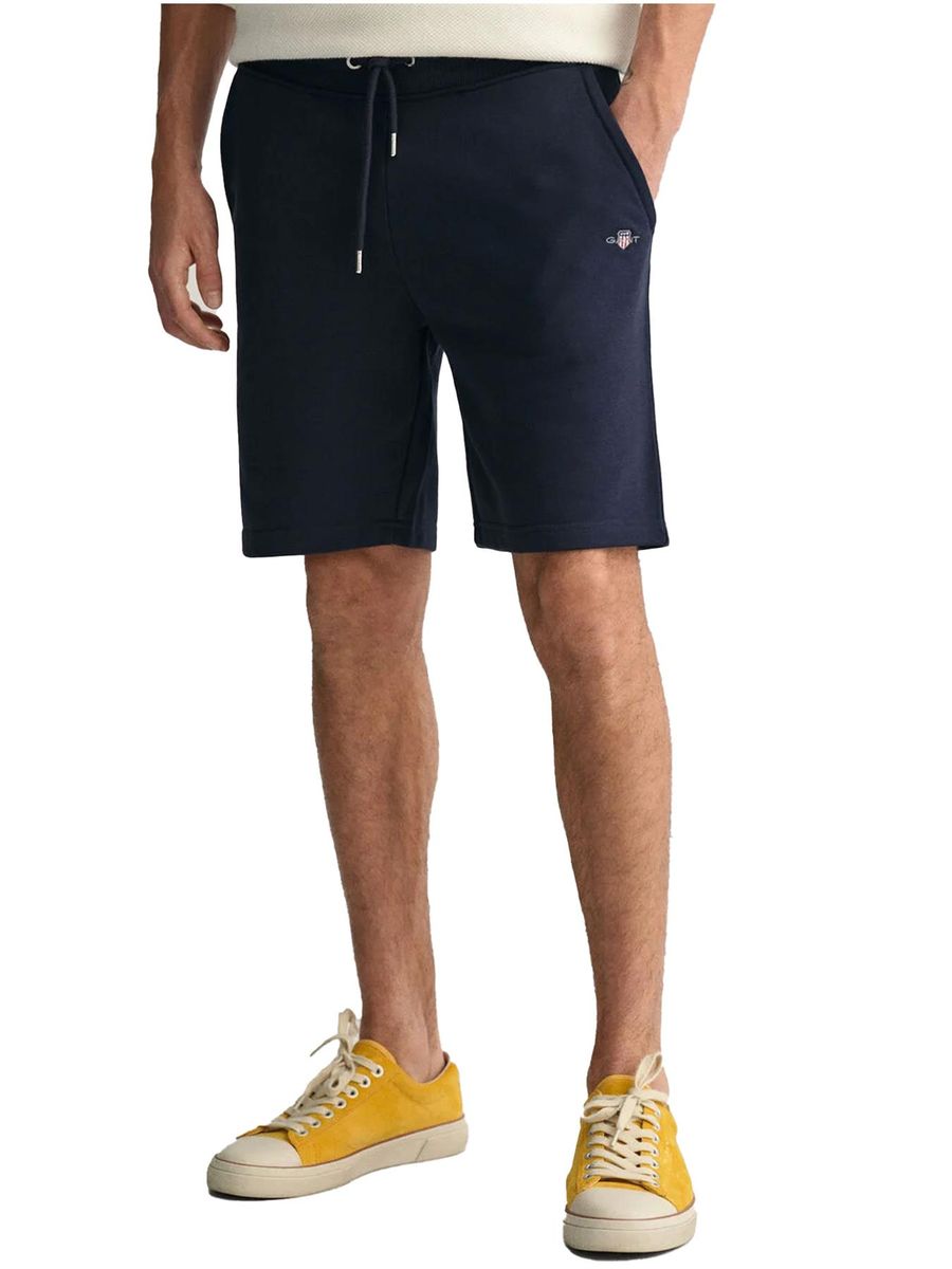 Klassisch geschnittene Sweatshorts aus Baumwollmischung