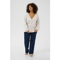 Strickjacke mit Textur Regular Fit