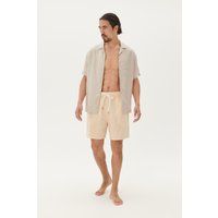 Gestreifte Badehose mit Relaxed Fit