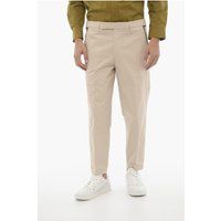 Beige Regular Fit Chino Hose