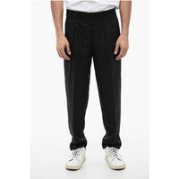 Relaxte Leinenmischung Hose