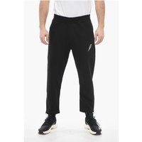 Locker geschnittene Jogginghose aus Baumwollmischung