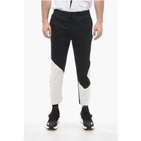 Zweifarbige Skinny Fit Trainingshose