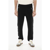 Skinny Fit-Jogginghose mit Print