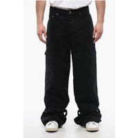 Schwarze Carpenter Jeans mit entspannter Passform
