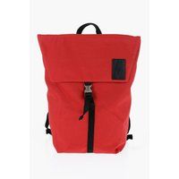 Zweifarbiger CITY FLAP Nylon-Rucksack