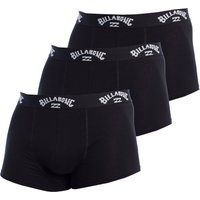 Herren-Boxershorts aus schwarzem Baumwollmischgewebe