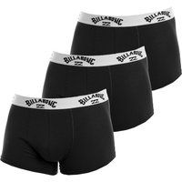 Herren-Boxershorts aus schwarzem Baumwollmischgewebe