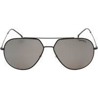Mattschwarze Aviator Sonnenbrille