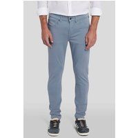 Schmal geschnittene, konisch zulaufende Herrenjeans