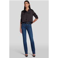 Gerades Bein, Jeans mit mittelhohem Bund