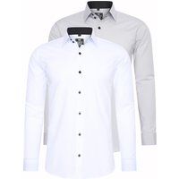 Langärmliges Slim Fit Businesshemd