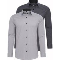 Langärmliges Slim Fit Businesshemd