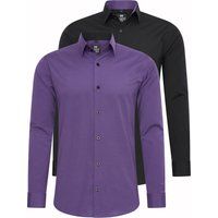 Langärmliges Slim Fit Businesshemd