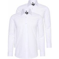 Langärmliges Slim Fit Businesshemd