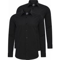 Langärmliges Slim Fit Businesshemd