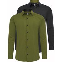 Langärmliges Slim Fit Businesshemd
