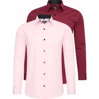 Langärmliges Slim Fit Businesshemd