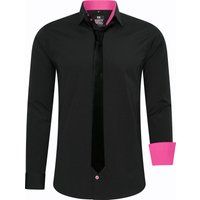 Slim Fit Hemd mit Krawatte