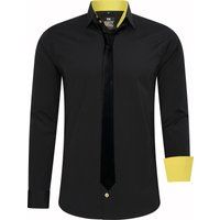Slim Fit Hemd mit Krawatte