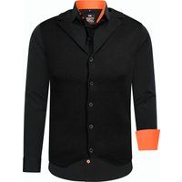 Herren 3-teiliges Hemd Weste Krawatte Set