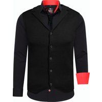 Herren 3-teiliges Hemd Weste Krawatte Set