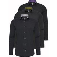 Slim Fit Business Hemden Set