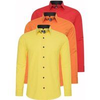 Slim Fit Business Hemden Set