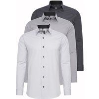 Slim Fit Business Hemden Set