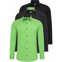 Slim Fit Business Hemden Set