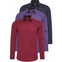 Slim Fit Business Hemden Set