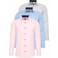 Slim Fit Business Hemden Set