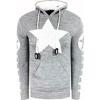 Strickpullover mit Stern-Grafik