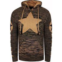 Strickpullover mit Stern-Grafik