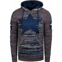 Strickpullover mit Stern-Grafik