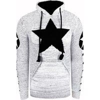 Strickpullover mit Stern-Grafik