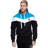 Farbenblock Kapuzenpullover