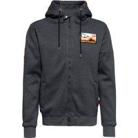 Outdoor-Abenteuer-Sweatjacke mit Reißverschluss für Herren