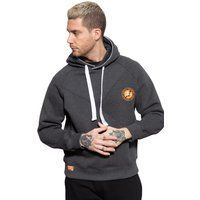 Herren Fleece-Pullover Hoodie Sweatshirt