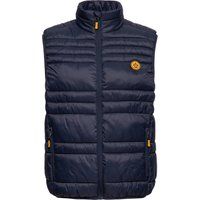 Marineblaue leichte gesteppte Outdoor-Weste