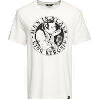 Herren T-Shirt mit Grafikprint, Rockabilly-Stil